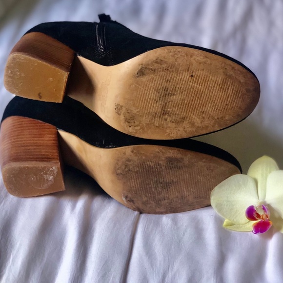 Crown Vintage Suede Ankle Booties - Picture 8 of 12